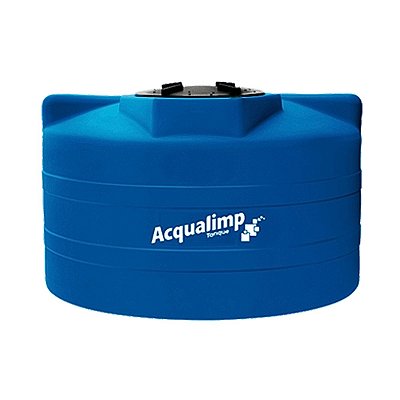 Caixa D" Água/Tanque Azul 3000L Acqualimp