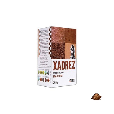 Corante em Pó 250g Marrom Xadrez