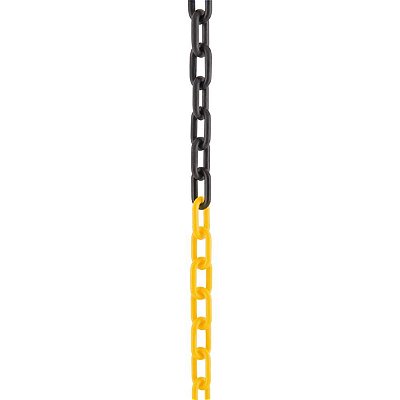 Corrente Plástica 6MM 10M Amarela/Preta Vonder