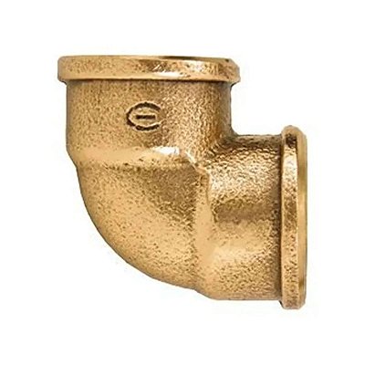 Cotovelo Bronze Nº706 1 Rosca X Rosca Eluma