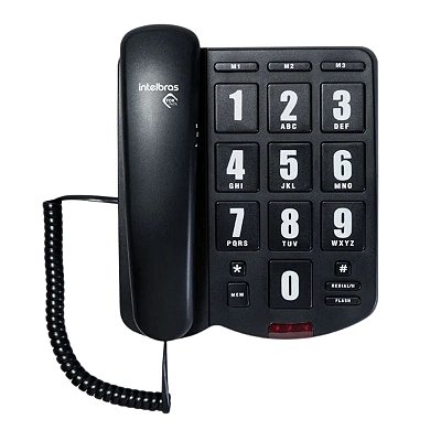 Telefone com Fio Tok Fácil Intelbras