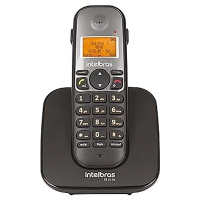 Telefone Sem Fio TS 5120 Preto Intelbras
