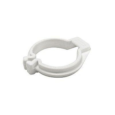 Abraçadeira para Lâmpada Tubular T10 PVC Branca ENC com 2 Peças Interneed