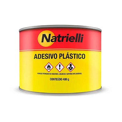 Adesivo Plástico 400G Preto Natrielli