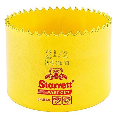 Serra Copo Fast Cup 2.1/2" 64MM FCH0212-G  Starrett