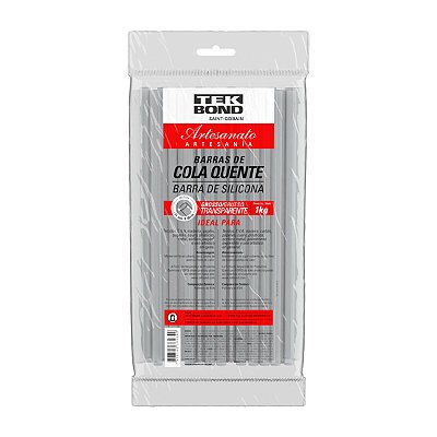 Cola Quente Grossa 1KG Transparente Tekbond