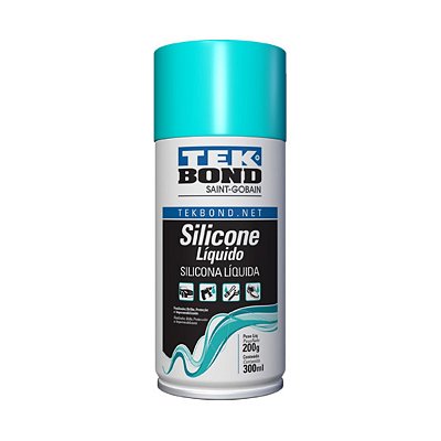 Silicone em Spray Líquido 300ML Tekbond