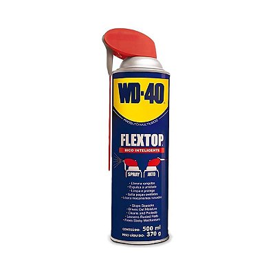 Óleo Lubrificante Multiuso Flextop 370g 500ml - WD-40