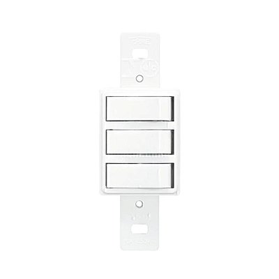 3 Interruptores Simples Blanc 0651 Fame