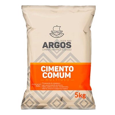 Cimento Comum 5Kg Cinza Argos