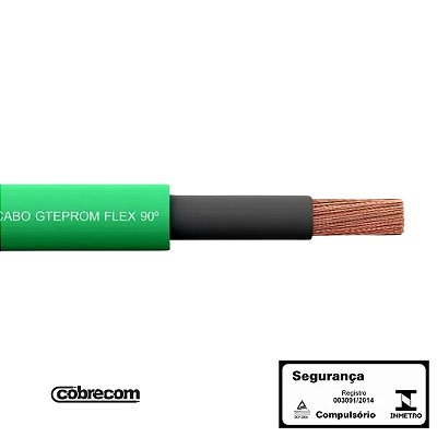 Cabo Flexível 16mm HEPR 0,6/1kV Verde Por Metro Cobrecom 707611