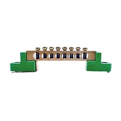 Barramento Terra Verde TCM-BAR-6F-10+2F-16-VD TCM