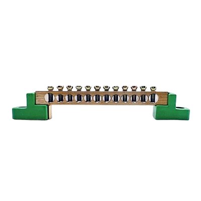 Barramento Terra Verde TCM-BAR-12F-10+2F-16-VD TCM