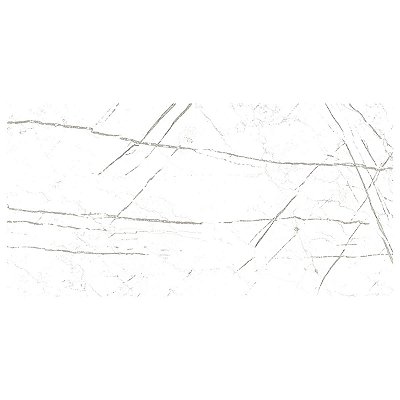 Porcelanato Venato Bianco Polido 53x106CM Retificado Delta
