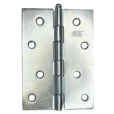 Dobradiça Pino Solto Real 4,0" Zincado 25040 Loth