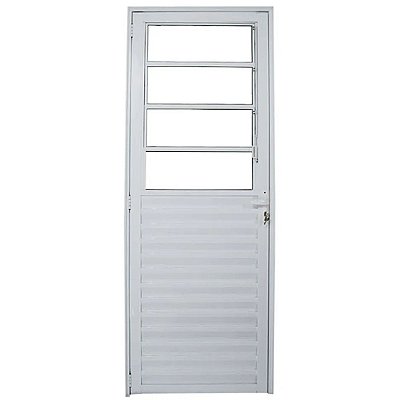 Porta Basculante 210x70 Direita Alumínio Branco VMBOR 5814 Esquadrisul
