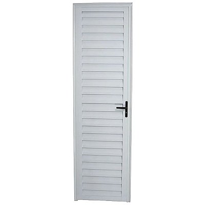 Porta Palheta 210x60 Direita Alumínio Branco 5712 Esquadrisul