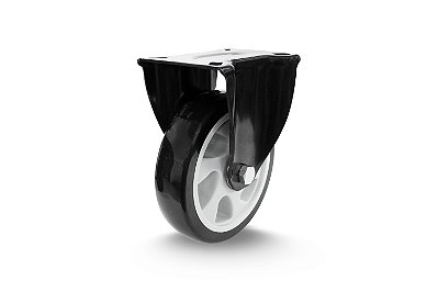 Rodizio 312 Preto Placa Fixo Flpb 312 Bp E 8073 Colson 283151