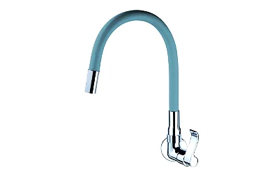 Torneira de Parede com Bica Móvel Flexcolor Grey 5164C66 Carneiro 010973