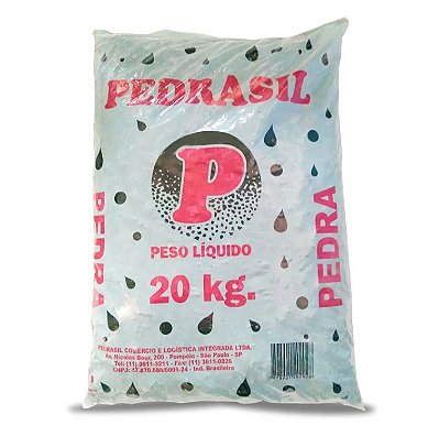 Pedra Ensacada 20KG Pedrasil 202028
