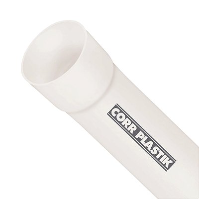 Tubo Esgoto 250mm Barra de 6 Metros Corr Plastik