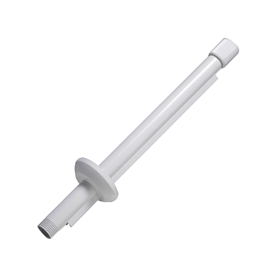 Braço P/ Chuveiro 30cm Aluminio Branco Reisam 502038