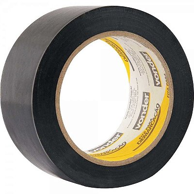 Fita Demarcacao Solo 48mmx30m Preta Vonder 087562