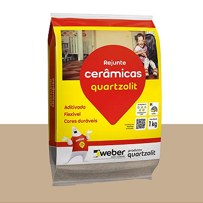 Rejunte Cerâmicas 1KG Cortiça Quartzolit 244000
