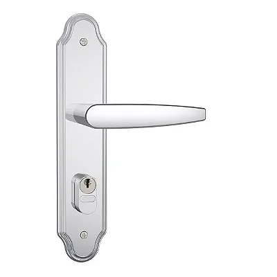 Fechadura Externa Cromada 803/33 Espelho Inox Stam 403894