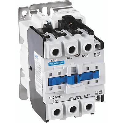 Contator Tripolar 50A 220V TRC1-5011 VCA 1NA+1NF 58015141 Tramontina 934793