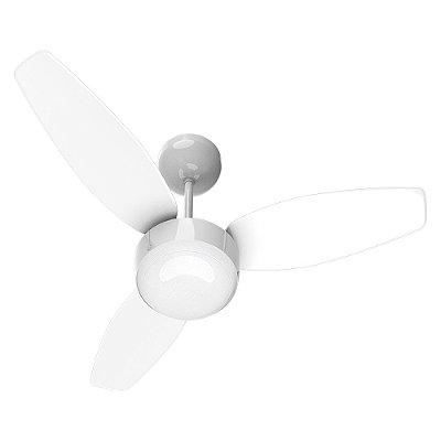 Ventilador Teto Ciclo Inverter 3Pas Bivolt Branco Ventisol 978098