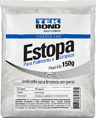 Estopa Para Polimento 150G 17000017901 Tekbond 397564