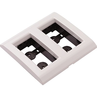 Placa Para Móvel 2 Posto Branca Liz Ref.57106/035 Tramontina 954142