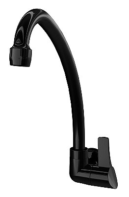 Torneira Para Cozinha De Parede Citti 1168 F26 Preta 7111122 Lorenzetti 890795