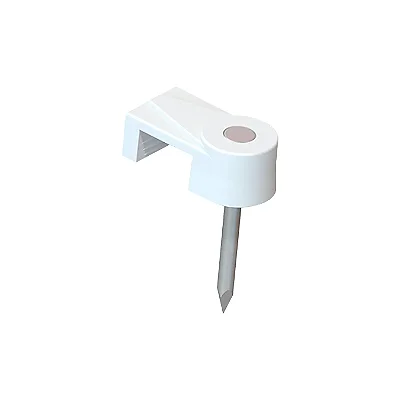 Grampo Rifix Para Fio 10-12 Com 1 Prego Branco 15 Unidades Ribeiro 021259