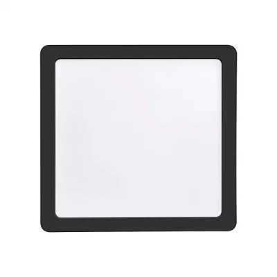 Painel LED Play 18W 6500K de Sobrepor Quadrado Preto Bivolt 83566001 Blumenau 027558