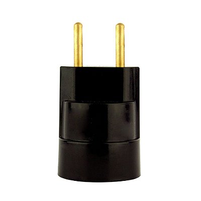 Bocal Adaptador com Plug Macho para Soquete E-27 Foxlux