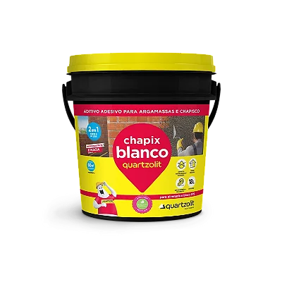 Aditivo Colante para Chapisco Chapix Blanco 18L Quartzolit 213167