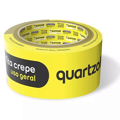 Fita Crepe Uso Geral 48mm x 50m Quartzolit