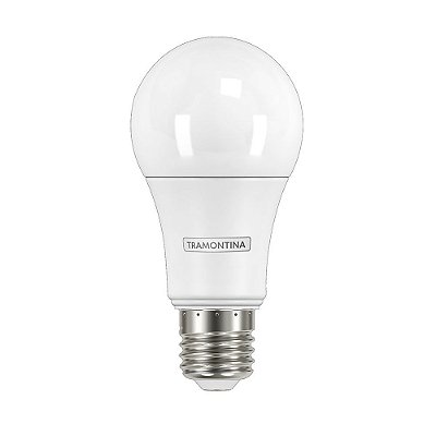 Lâmpada de LED Bulbo 09W 6500K Branca Bivolt Tramontina