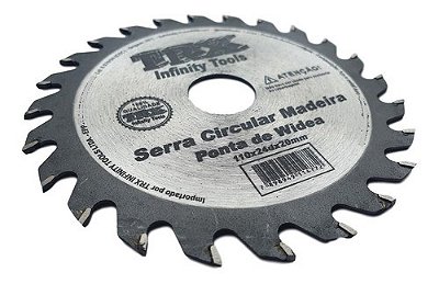 Disco De Serra Circular 24 Dentes 110 X 20 mm - 1 Unidade