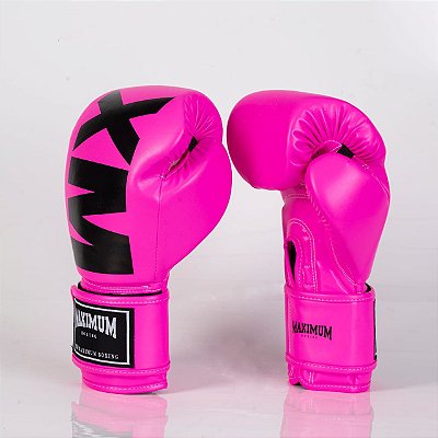 Luva de Boxe e Muay Thai Feminina MXM - Cor Pink