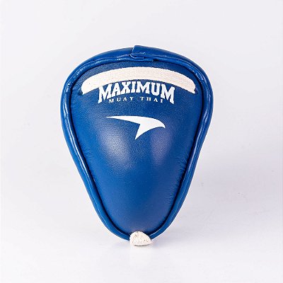Coquilha De Aço Muay Thai Azul Maximum