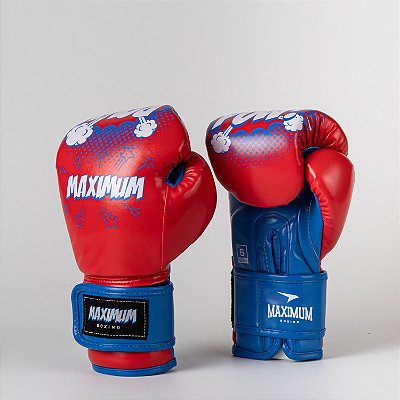 Luva de Boxe Infantil Pow Vermelha