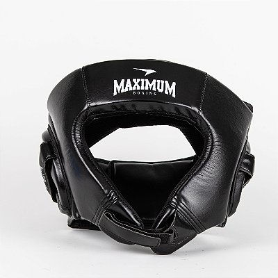 Capacete de Boxe Olímpico Preto