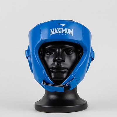 Capacete de Boxe Olímpico Azul