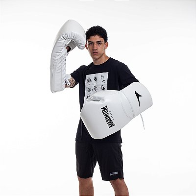 Luvão de Boxe e Muay Thai Branco 35oz