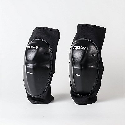 Joelheira Muay Thai e MMA acolchoada Preta