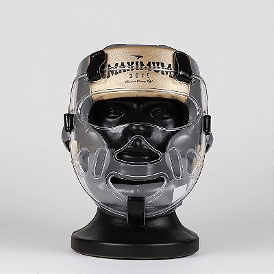 Capacete de Boxe e Muay Thai com Viseira Maximum