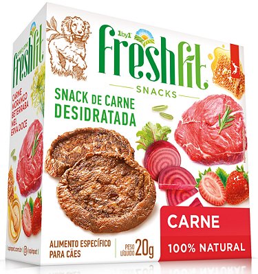 FRESHFIT MINI SNACK SPINPET - CARNE - 20G